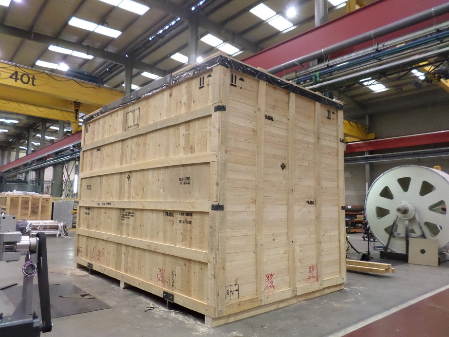 Mecánicamente visa fusión cajas de madera para transporte y protección de mercancías: el embalaje  perfecto