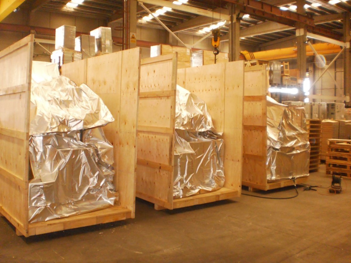 Cajas industriales de madera para almacenaje - La Trona